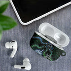 Torres Strait Islands AirPods Case Indigenous Australian Marine Tribal Dot Art