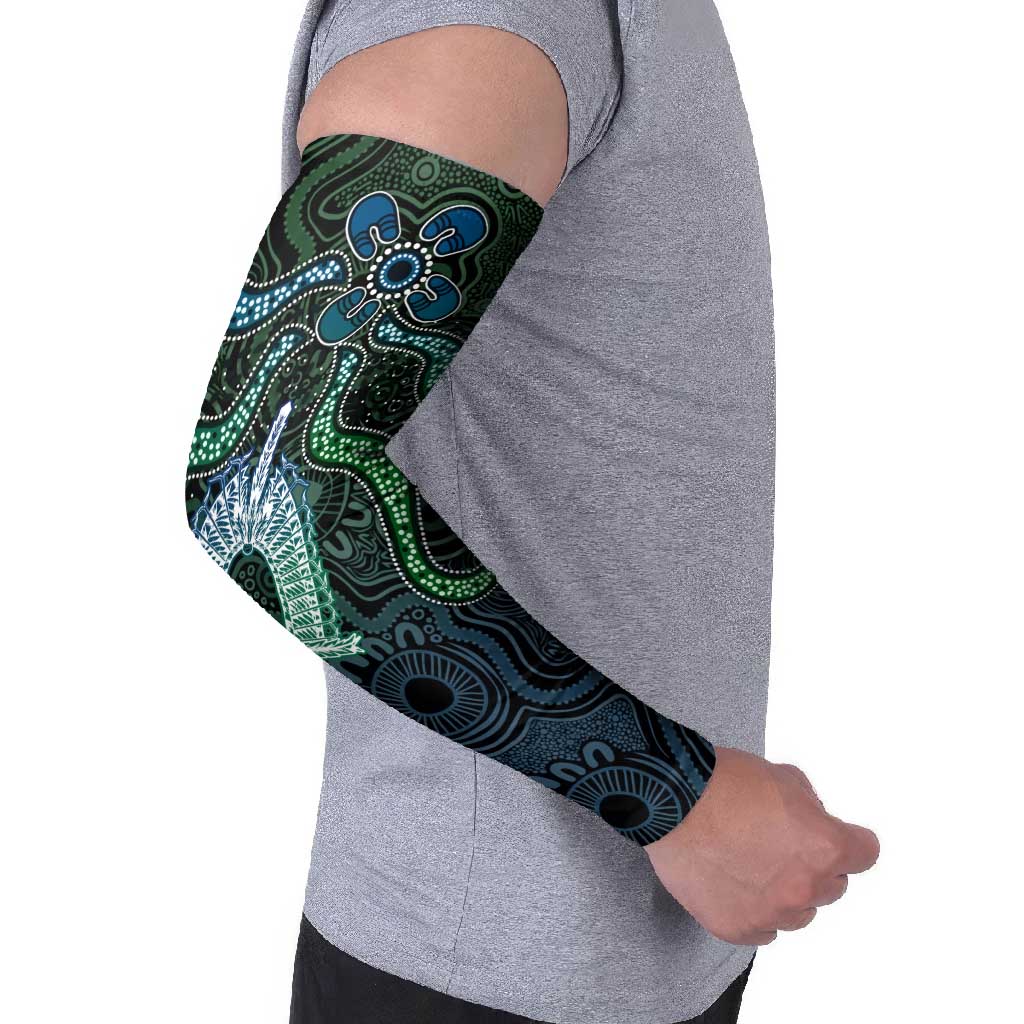 Torres Strait Islands Arm Sleeves Indigenous Australian Marine Tribal Dot Art