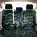 Torres Strait Islands Back Car Seat Cover Indigenous Australian Marine Tribal Dot Art