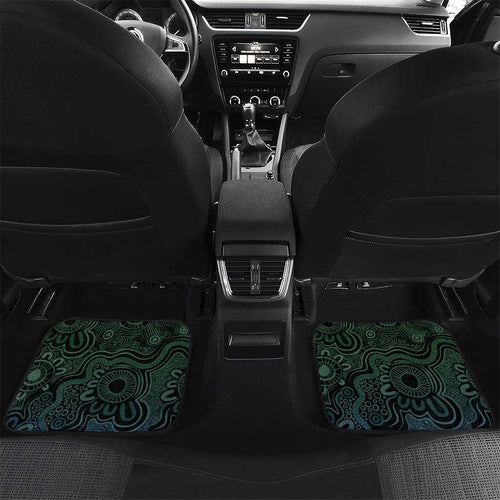 Torres Strait Islands Car Mats Indigenous Australian Marine Tribal Dot Art