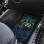 Torres Strait Islands Car Mats Indigenous Australian Marine Tribal Dot Art