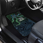 Torres Strait Islands Car Mats Indigenous Australian Marine Tribal Dot Art