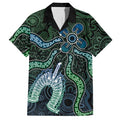 Torres Strait Islands Hawaiian Shirt Indigenous Australian Marine Tribal Dot Art