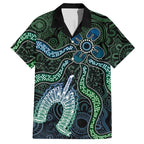 Torres Strait Islands Hawaiian Shirt Indigenous Australian Marine Tribal Dot Art
