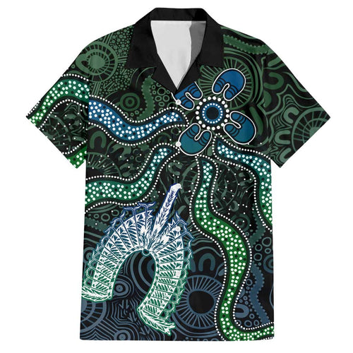 Torres Strait Islands Hawaiian Shirt Indigenous Australian Marine Tribal Dot Art