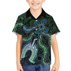 Torres Strait Islands Hawaiian Shirt Indigenous Australian Marine Tribal Dot Art