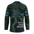 Torres Strait Islands Hockey Jersey Indigenous Australian Marine Tribal Dot Art