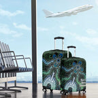 Torres Strait Islands Luggage Cover Indigenous Australian Marine Tribal Dot Art