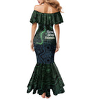Torres Strait Islands Mermaid Dress Indigenous Australian Marine Tribal Dot Art