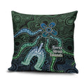 Torres Strait Islands Pillow Cover Indigenous Australian Marine Tribal Dot Art