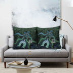 Torres Strait Islands Pillow Cover Indigenous Australian Marine Tribal Dot Art