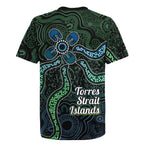 Torres Strait Islands Rugby Jersey Indigenous Australian Marine Tribal Dot Art