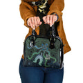 Torres Strait Islands Shoulder Handbag Indigenous Australian Marine Tribal Dot Art