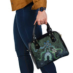 Torres Strait Islands Shoulder Handbag Indigenous Australian Marine Tribal Dot Art