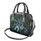 Torres Strait Islands Shoulder Handbag Indigenous Australian Marine Tribal Dot Art