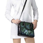 Torres Strait Islands Shoulder Handbag Indigenous Australian Marine Tribal Dot Art