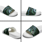 Torres Strait Islands Slide Sandals Indigenous Australian Marine Tribal Dot Art