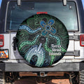 Torres Strait Islands Spare Tire Cover Indigenous Australian Marine Tribal Dot Art