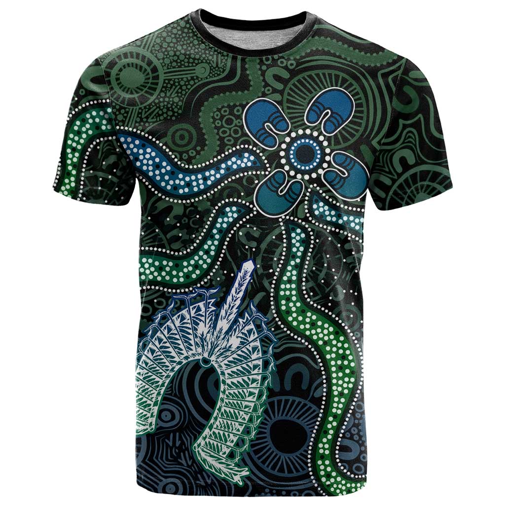 Torres Strait Islands T Shirt Indigenous Australian Marine Tribal Dot Art