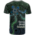 Torres Strait Islands T Shirt Indigenous Australian Marine Tribal Dot Art