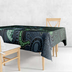 Torres Strait Islands Tablecloth Indigenous Australian Marine Tribal Dot Art