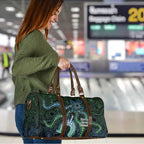 Torres Strait Islands Travel Bag Indigenous Australian Marine Tribal Dot Art
