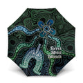 Torres Strait Islands Umbrella Indigenous Australian Marine Tribal Dot Art