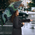 Torres Strait Islands Umbrella Indigenous Australian Marine Tribal Dot Art