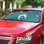 Sea Turtle Torres Strait Islands Auto Sun Shade Pacific Indigenous Australian Oceanic Dot Art