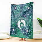 Sea Turtle Torres Strait Islands Blanket Pacific Indigenous Australian Oceanic Dot Art