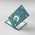 Sea Turtle Torres Strait Islands Canvas Wall Art Pacific Indigenous Australian Oceanic Dot Art