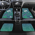 Sea Turtle Torres Strait Islands Car Mats Pacific Indigenous Australian Oceanic Dot Art