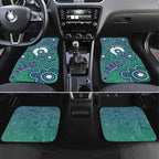 Sea Turtle Torres Strait Islands Car Mats Pacific Indigenous Australian Oceanic Dot Art