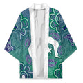 Sea Turtle Torres Strait Islands Kimono Pacific Indigenous Australian Oceanic Dot Art