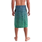 Sea Turtle Torres Strait Islands Lavalava Pacific Indigenous Australian Oceanic Dot Art