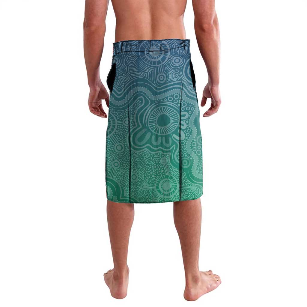 Sea Turtle Torres Strait Islands Lavalava Pacific Indigenous Australian Oceanic Dot Art