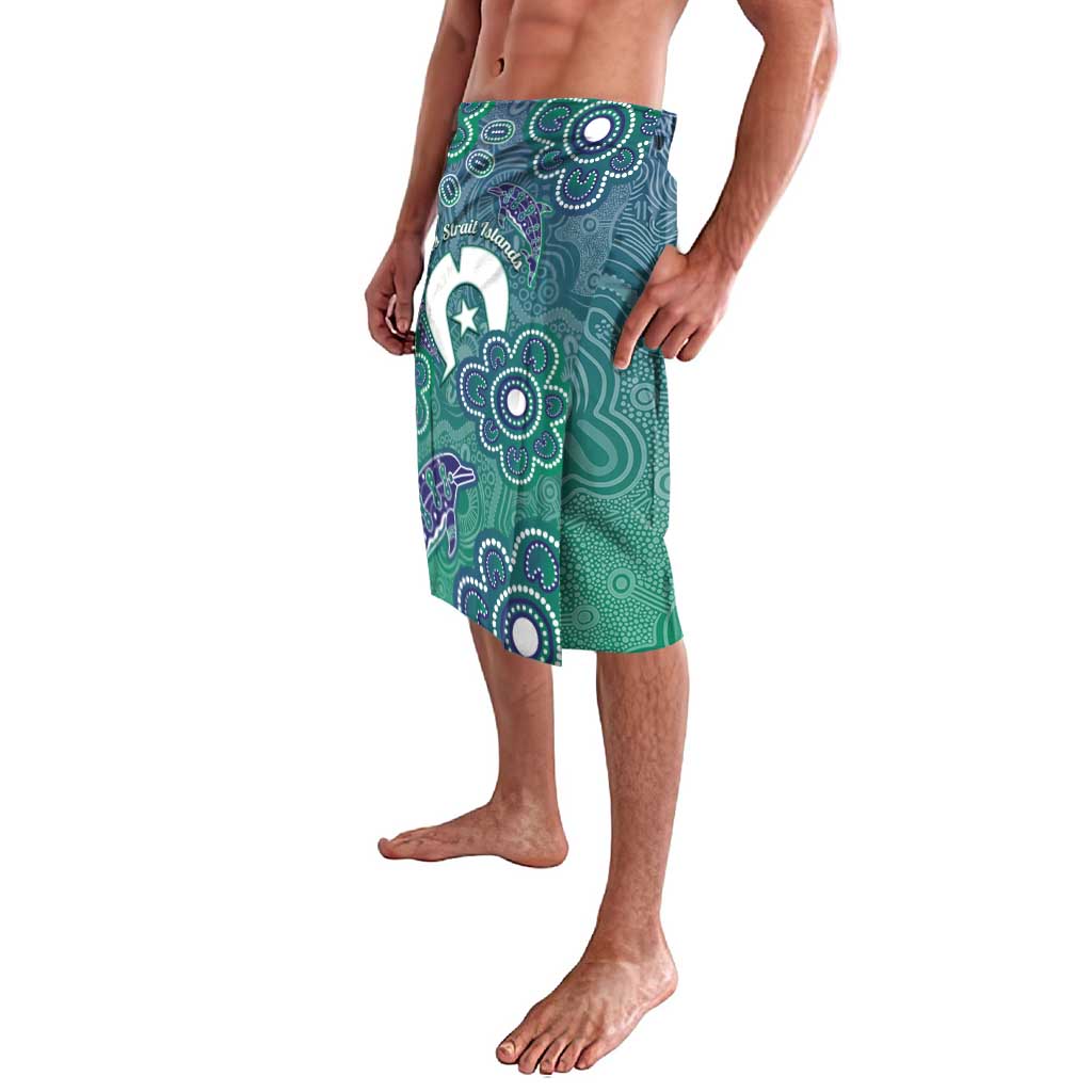 Sea Turtle Torres Strait Islands Lavalava Pacific Indigenous Australian Oceanic Dot Art