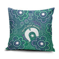 Sea Turtle Torres Strait Islands Pillow Cover Pacific Indigenous Australian Oceanic Dot Art