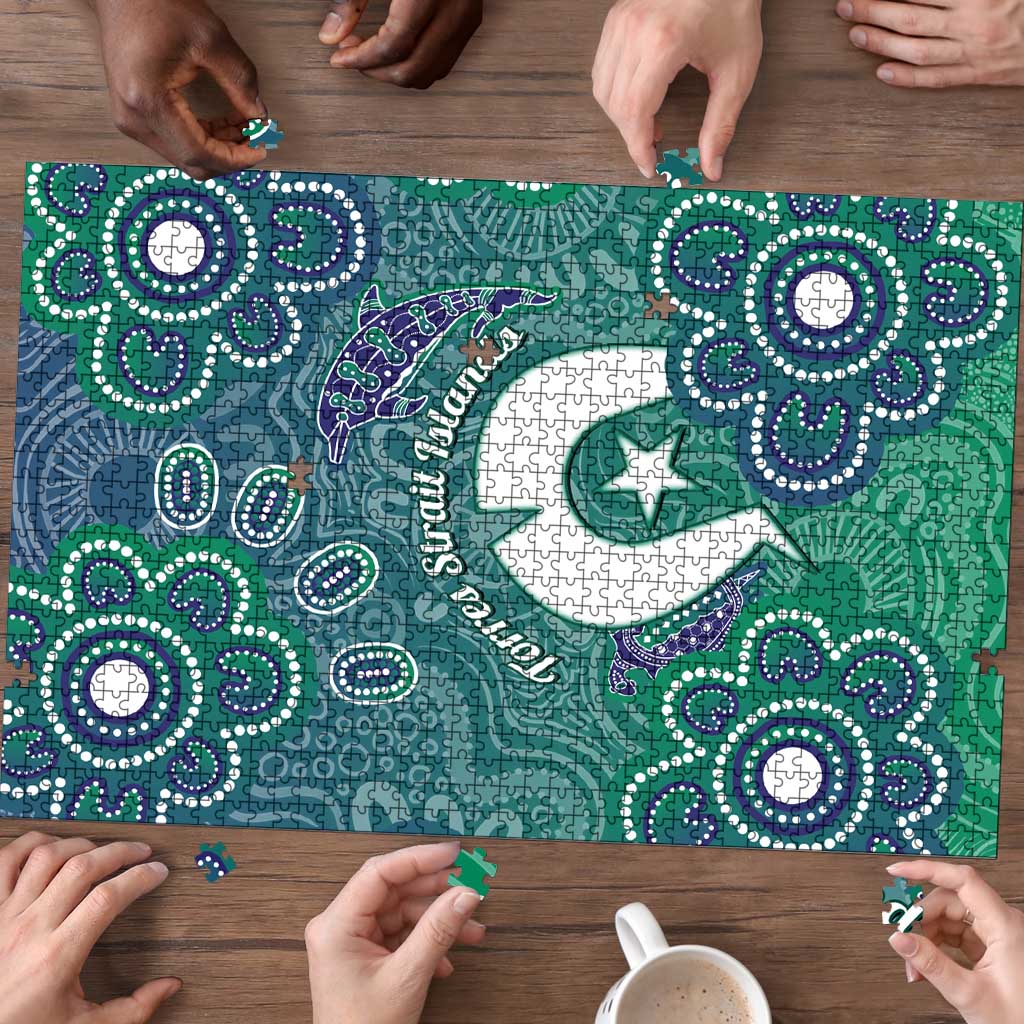 Sea Turtle Torres Strait Islands Puzzle Pacific Indigenous Australian Oceanic Dot Art