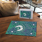 Sea Turtle Torres Strait Islands Puzzle Pacific Indigenous Australian Oceanic Dot Art