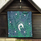 Sea Turtle Torres Strait Islands Quilt Pacific Indigenous Australian Oceanic Dot Art