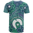 Sea Turtle Torres Strait Islands T Shirt Pacific Indigenous Australian Oceanic Dot Art