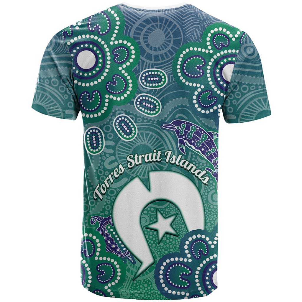 Sea Turtle Torres Strait Islands T Shirt Pacific Indigenous Australian Oceanic Dot Art