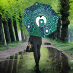 Sea Turtle Torres Strait Islands Umbrella Pacific Indigenous Australian Oceanic Dot Art