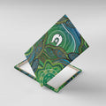 Torres Strait Islands Canvas Wall Art Indigenous Ocean Wave Dot Green Color