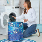 Adelaide Strikers Laundry Basket Graffiti Urban Aboriginal Dot Abstract Design