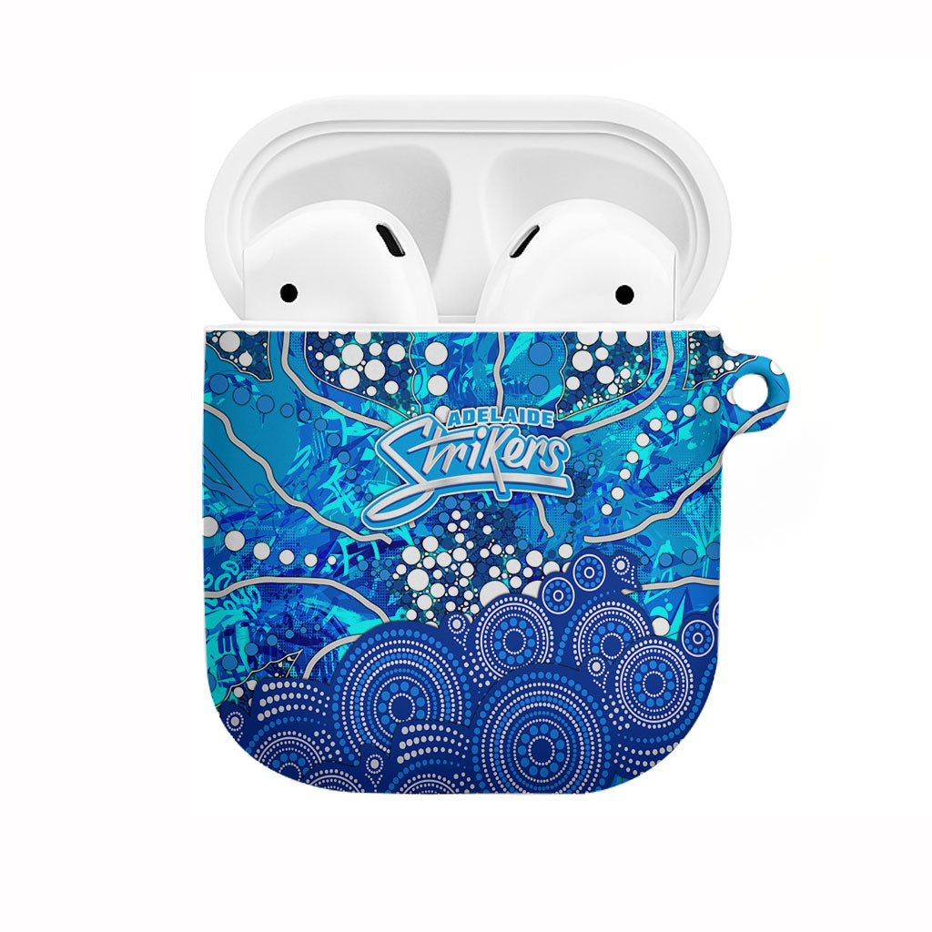 Adelaide Strikers AirPods Case Graffiti Urban Aboriginal Dot Abstract Design