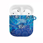 Adelaide Strikers AirPods Case Graffiti Urban Aboriginal Dot Abstract Design