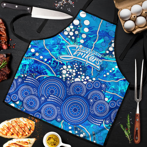 Adelaide Strikers Apron Graffiti Urban Aboriginal Dot Abstract Design
