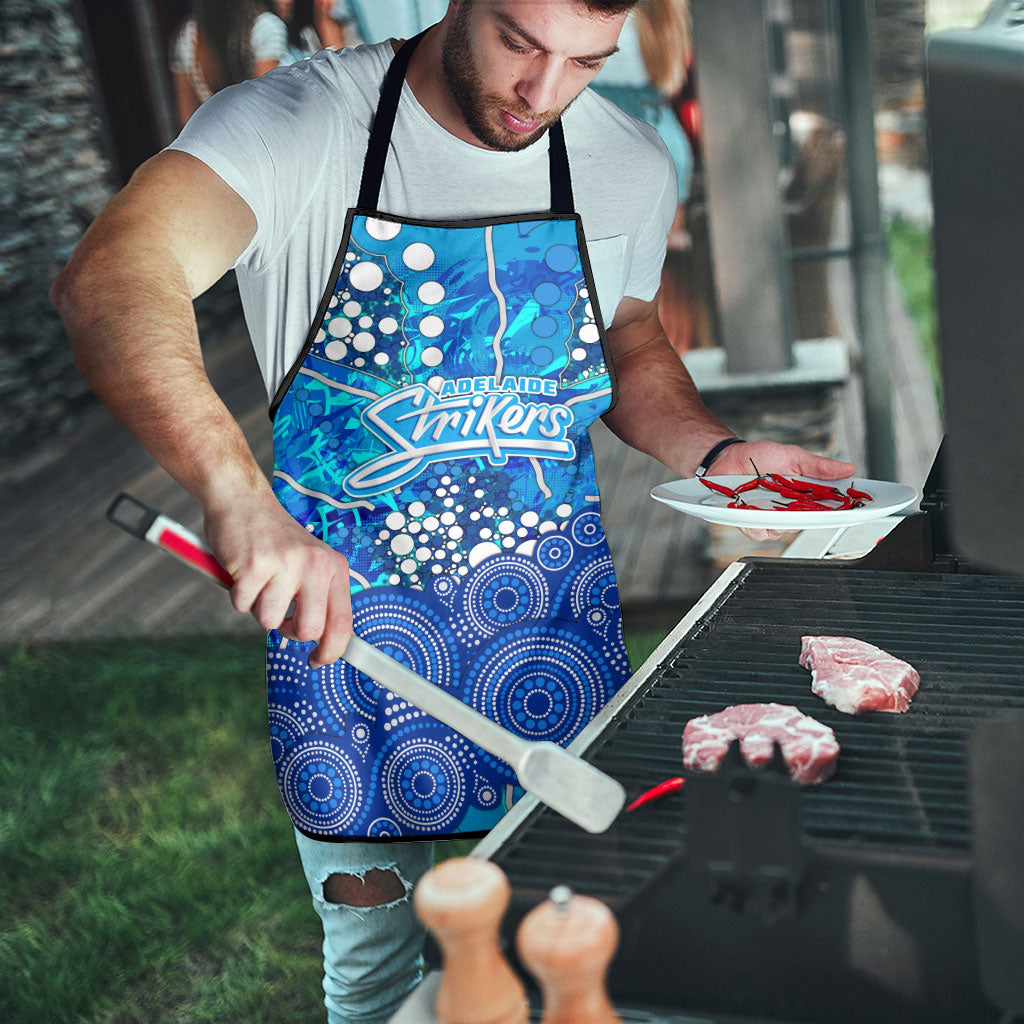 Adelaide Strikers Apron Graffiti Urban Aboriginal Dot Abstract Design